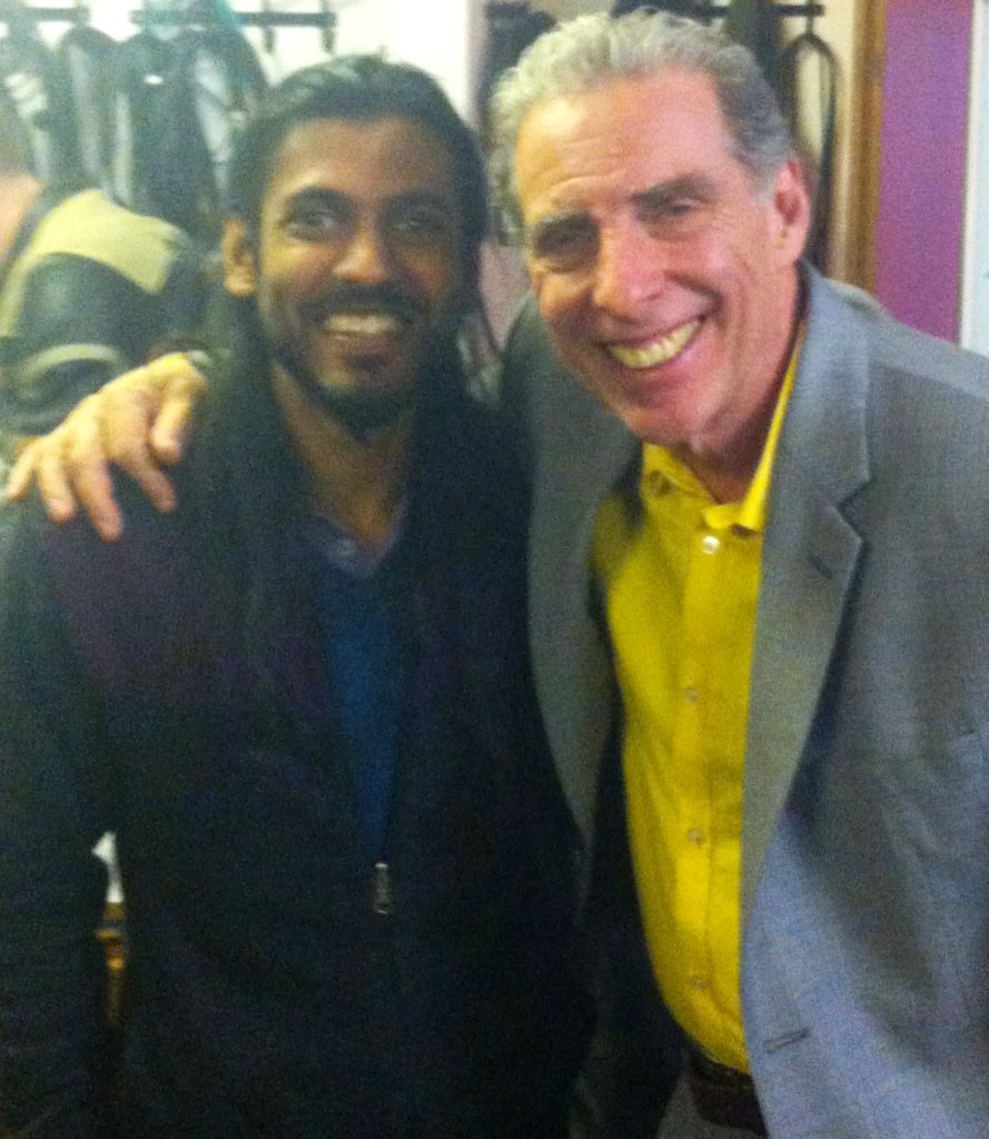 with Herbie Hancock's drummer, Mike Clark with Herbie Hancock's drummer, Mike Clark