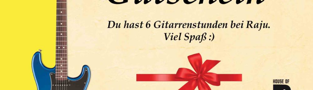 6 Gitarrenunterricht Gutschein web
