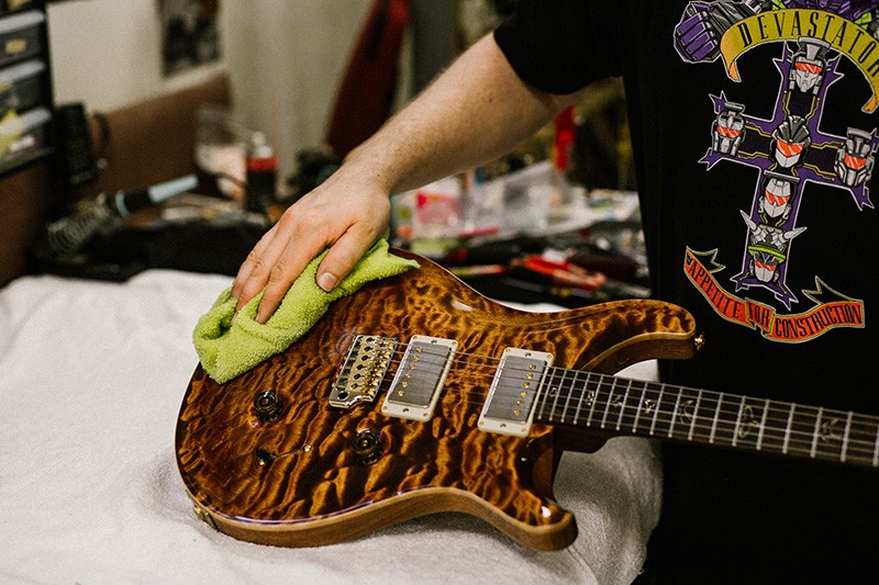 Gitarrenpflegetipps für Gitarren