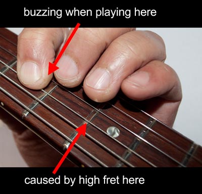 Gründe für das Gitarrenbund-Summen